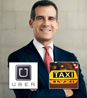 Uber and Eric Garcetti