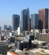 Los Angeles financial district