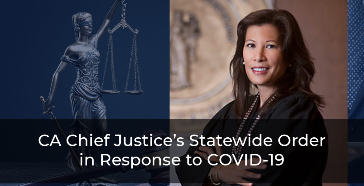 Chief Justice’s Statewide Order in Response to COVID-19